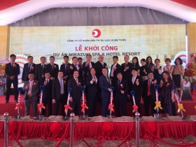 Chính thức khởi công siêu dự án Mikazuki Spa & Hotel Resort do Sigma làm Tổng thầu Cơ Điện